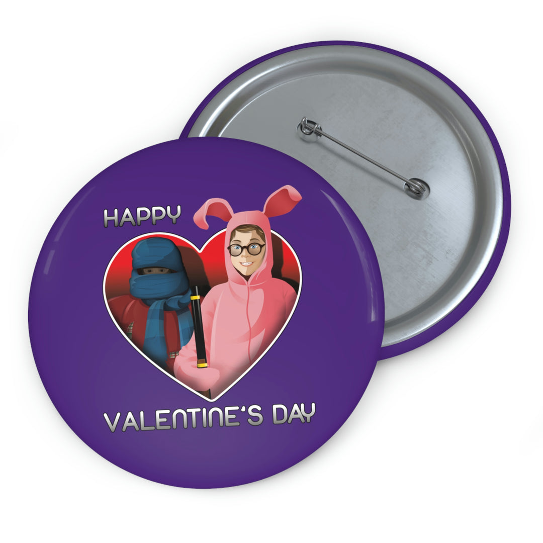 VDay Pin Buttons