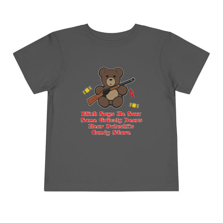 A Christmas Story "Grizzly Bears" Toddler Short Sleeve Tee