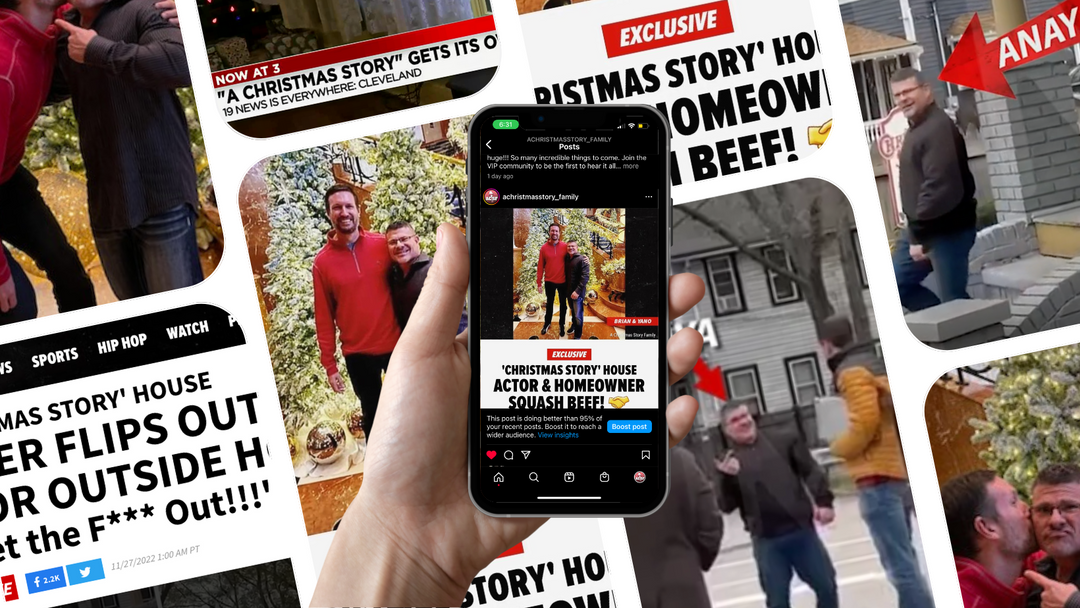 A Christmas Story Cast & Homeowner Reunites After Viral Public Confrontation