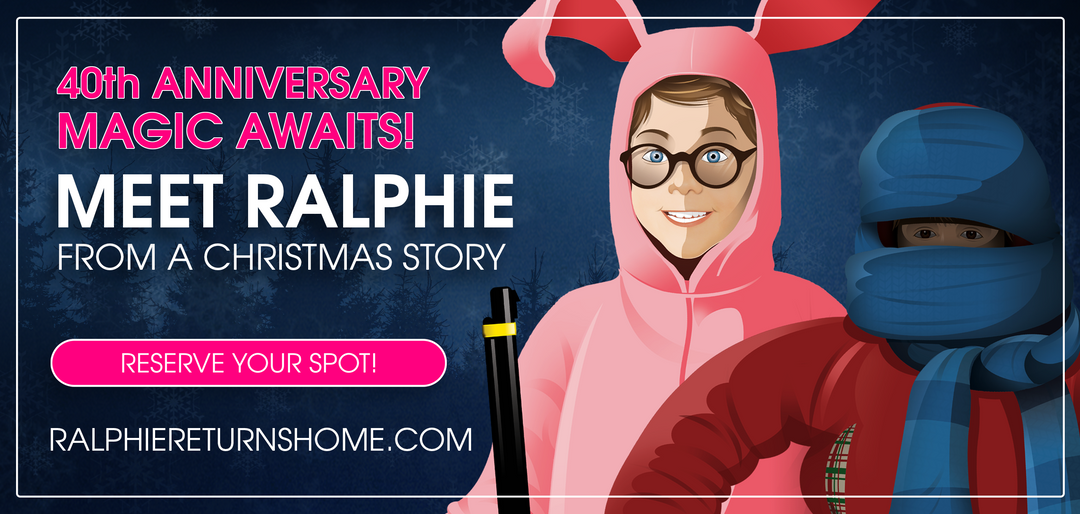 Ralphie & The Gang Comes Home": A Press Invitation to the 40th Anniversary of 'A Christmas Story' in Hammond