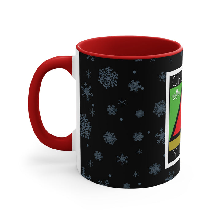 A Christmas Story "40th Anniversary Leg Lamp Stained Glass" Accent Mug