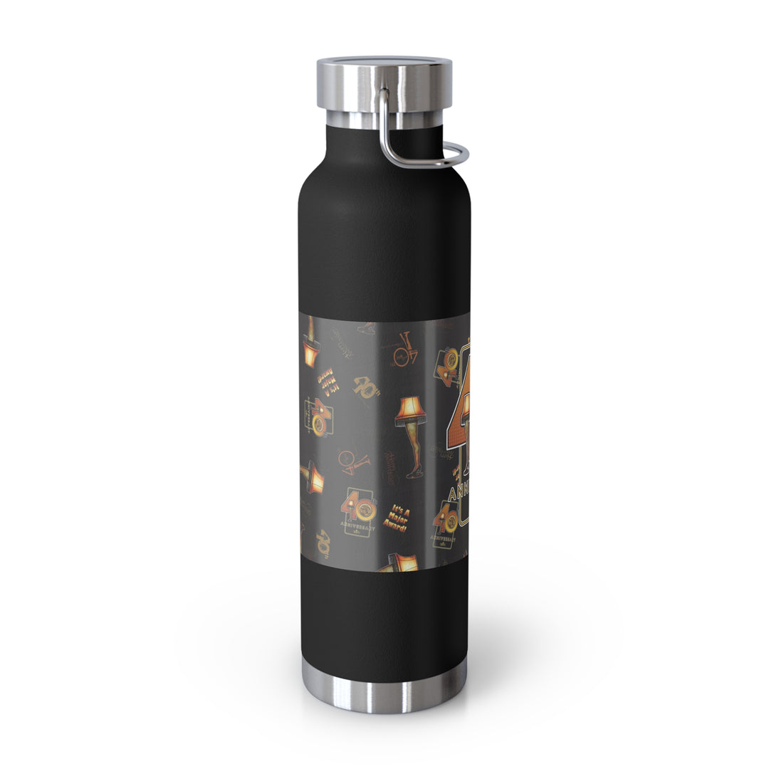 A Christmas Story "40th Anniversary Collage" Copper Vacuum Insulated Bottle, 22oz
