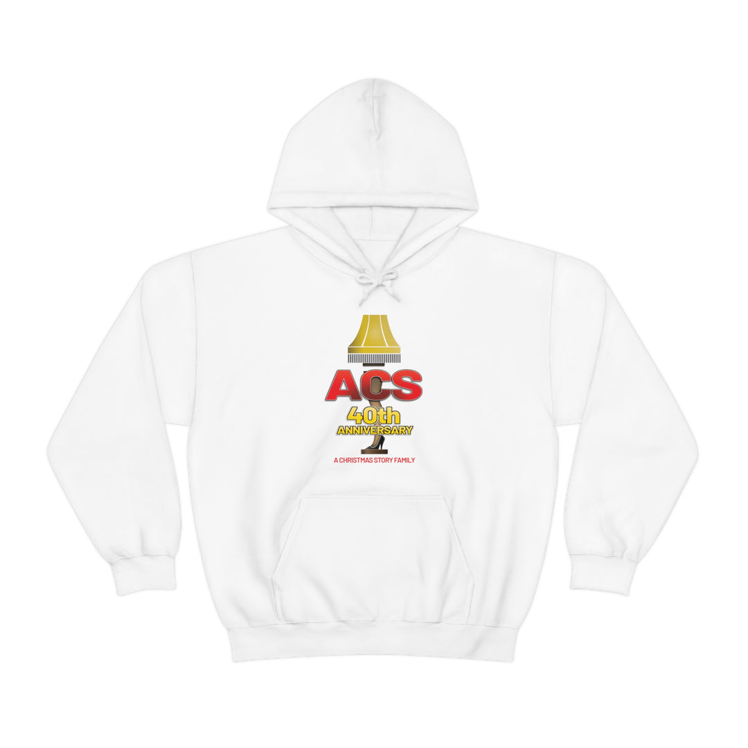 A Christmas Story "40th Anniversary Leg Lamp Logo" Hooded Sweatshirt