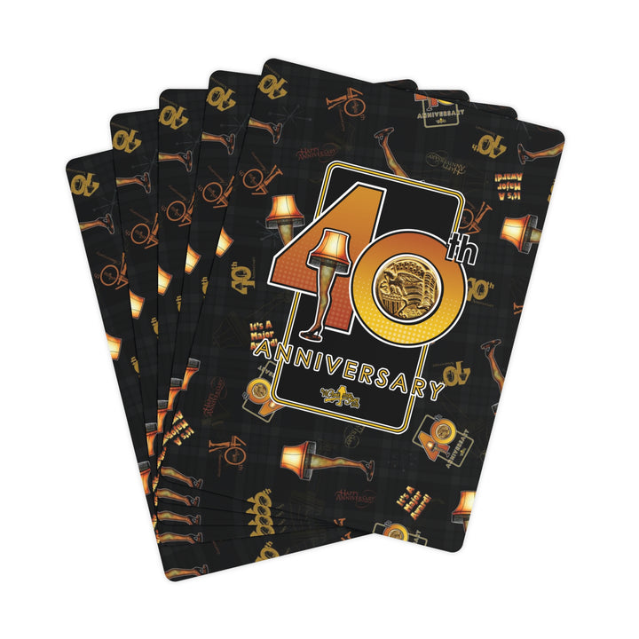 A Christmas Story "40th Anniversary Collage" Poker Cards