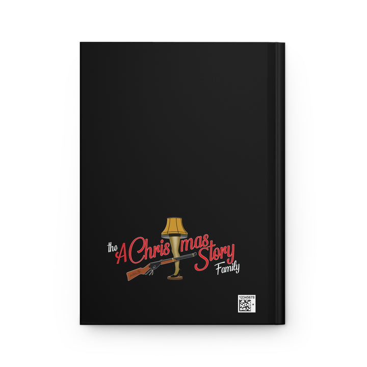 A Christmas Story "40th Anniversary Leg Lamp Background" Hardcover Journal Matte