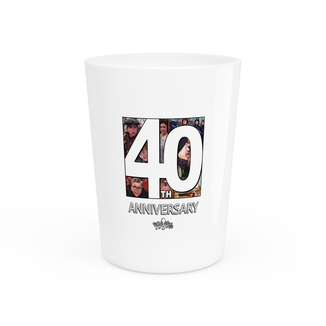 A Christmas Story "40th Anniversary  Cast Scenes" Shot Glass
