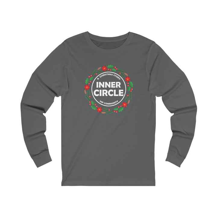 A Christmas Story "Inner Circle VIP Wreath" Unisex Jersey Long Sleeve Tee