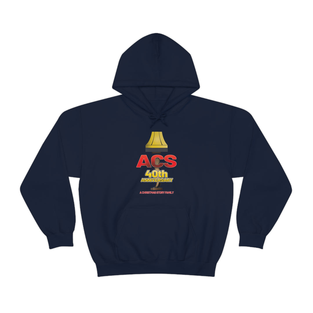 A Christmas Story "40th Anniversary Leg Lamp Logo" Hooded Sweatshirt