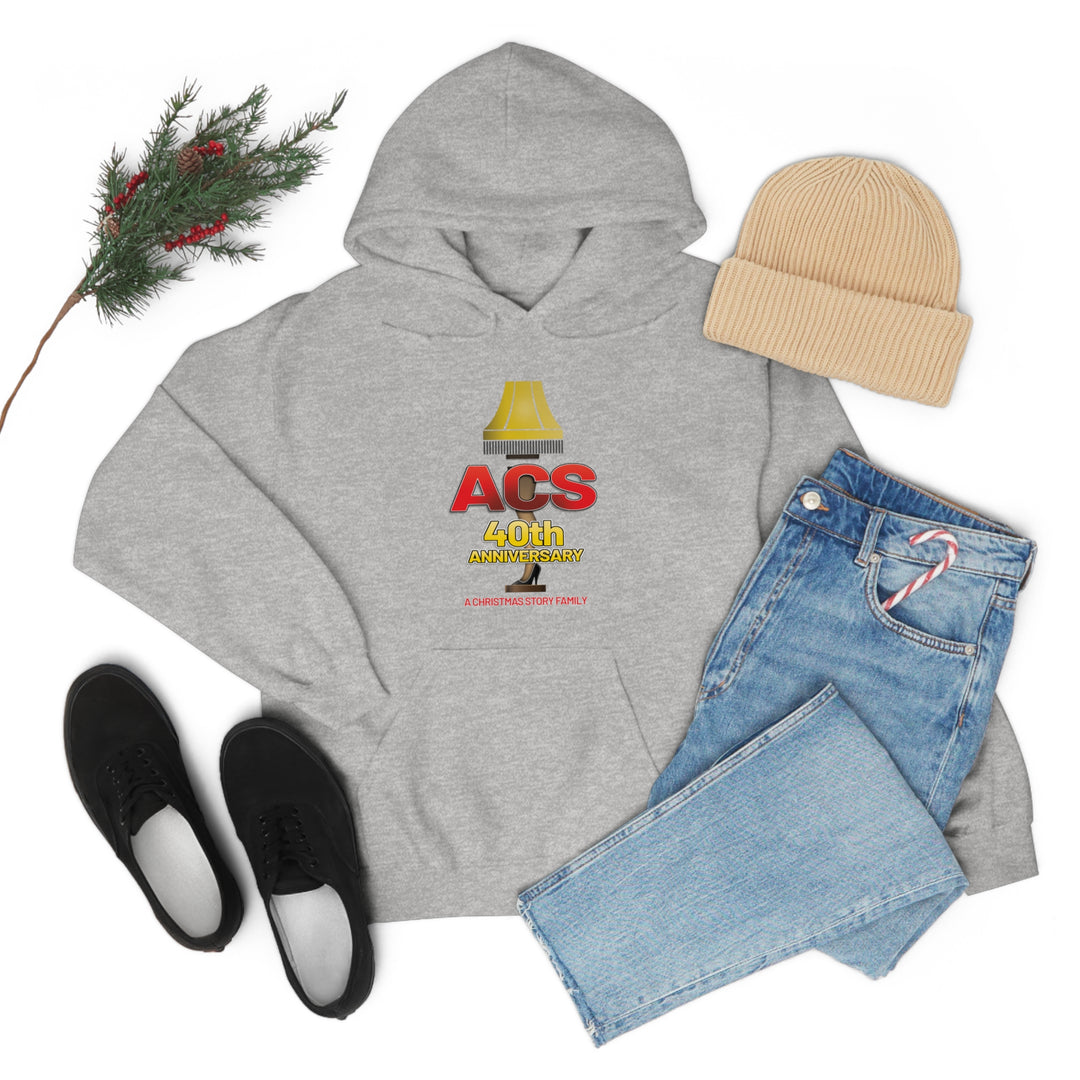 A Christmas Story "40th Anniversary Leg Lamp Logo" Hooded Sweatshirt