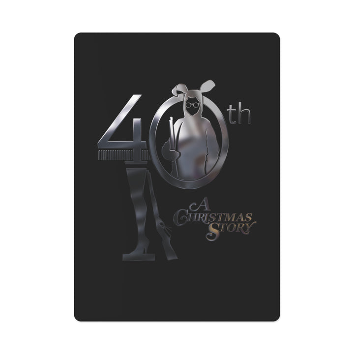 A Christmas Story "40th Anniversary Silver Nightmare" Poker Cards