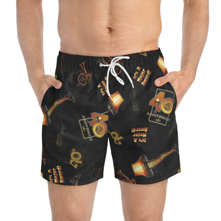 A Christmas Story "40th Anniversary Collage" Men's Swim Trunks