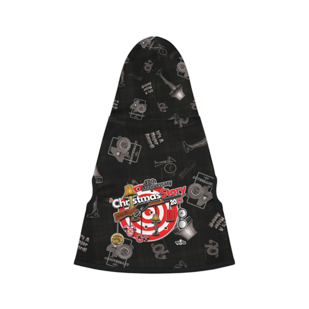 A Christmas Story "40th Anniversary Hanging Icons" Pet Hoodie