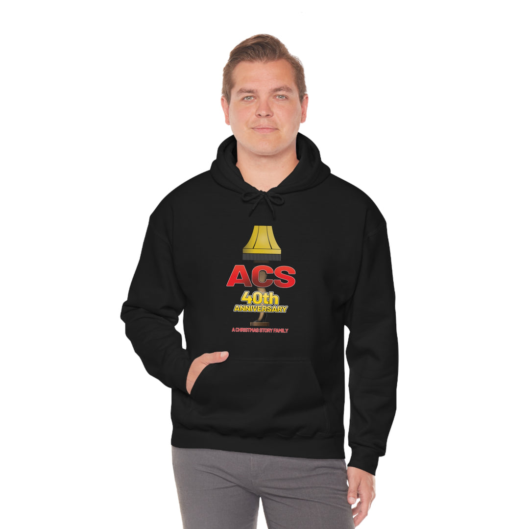 A Christmas Story "40th Anniversary Leg Lamp Logo" Hooded Sweatshirt