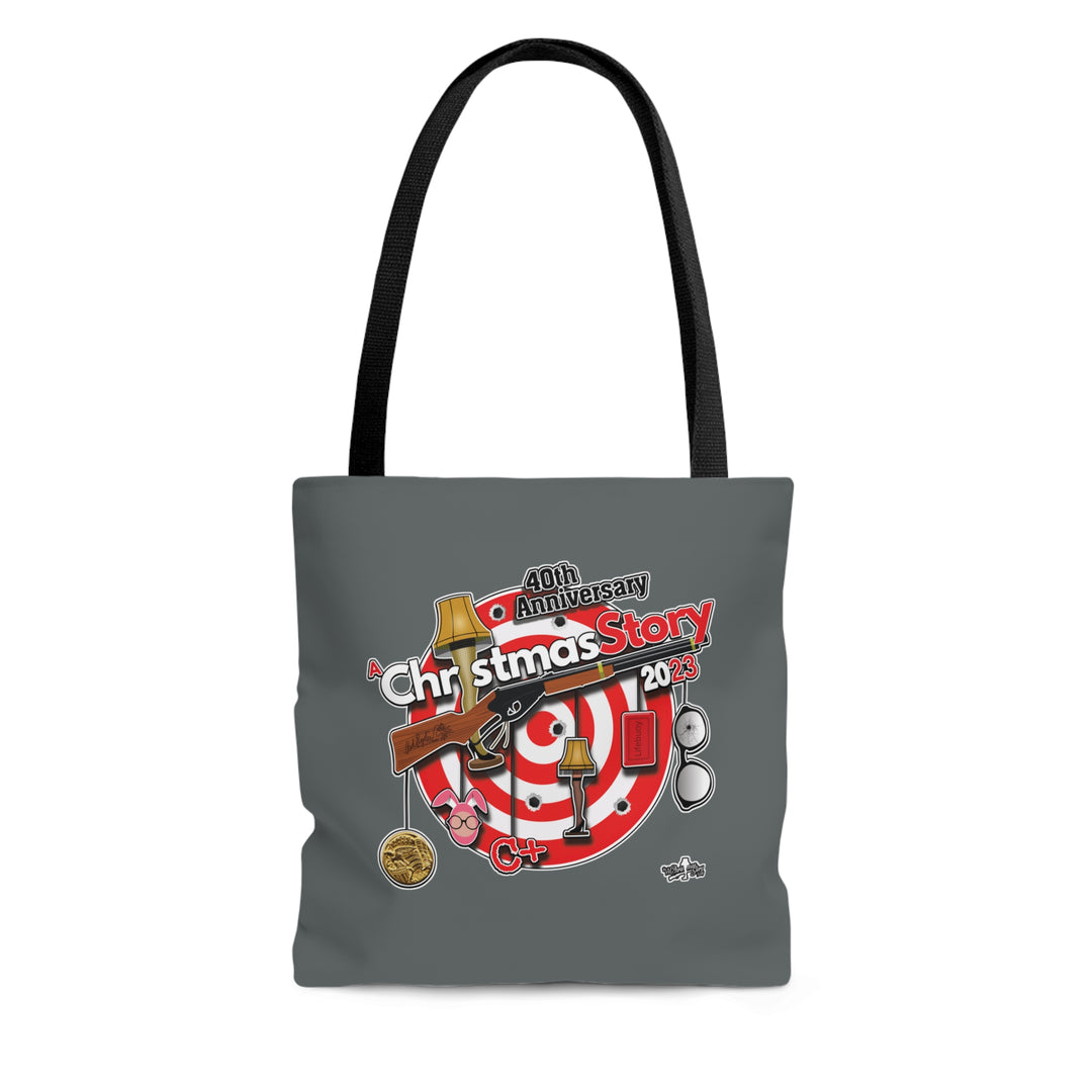 A Christmas Story "40th Anniversary  Hanging Icons" AOP Tote Bag