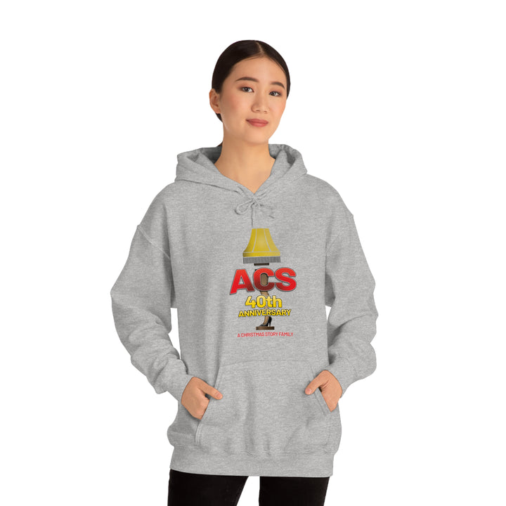 A Christmas Story "40th Anniversary Leg Lamp Logo" Hooded Sweatshirt