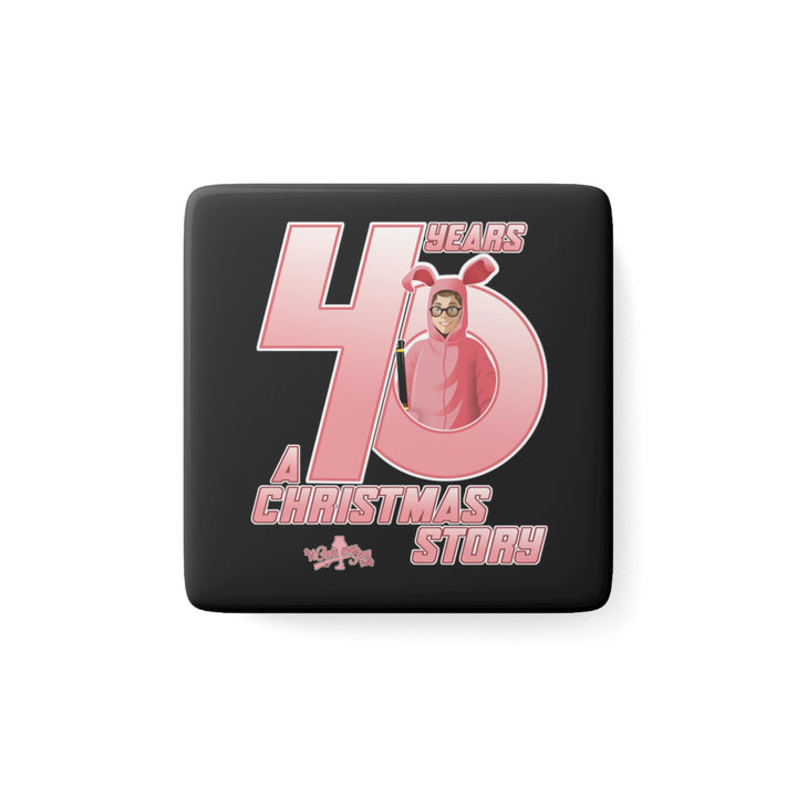 A Christmas Story "40th Anniversary Pink Nightmare" Porcelain Magnet