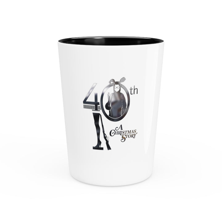 A Christmas Story "40th Anniversary Silver Nightmare" Shot Glass
