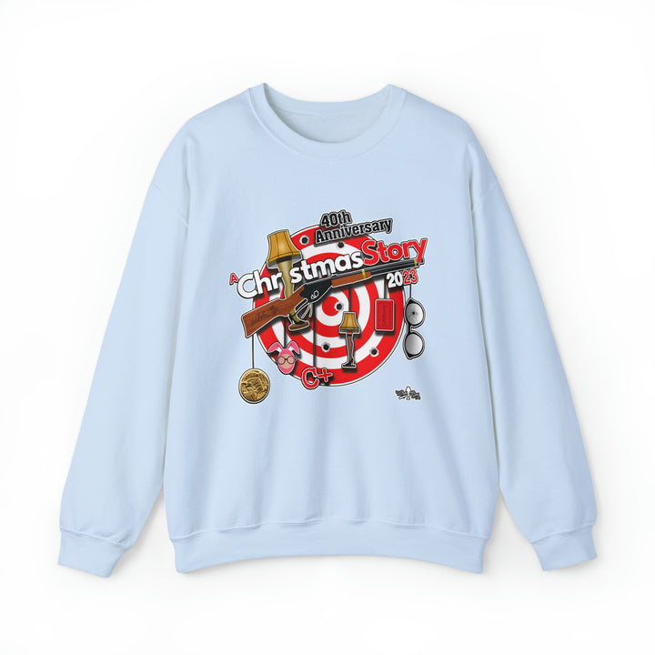 A Christmas Story "40th Anniversary Hanging Icons" Unisex Heavy Blend™ Crewneck Sweatshirt