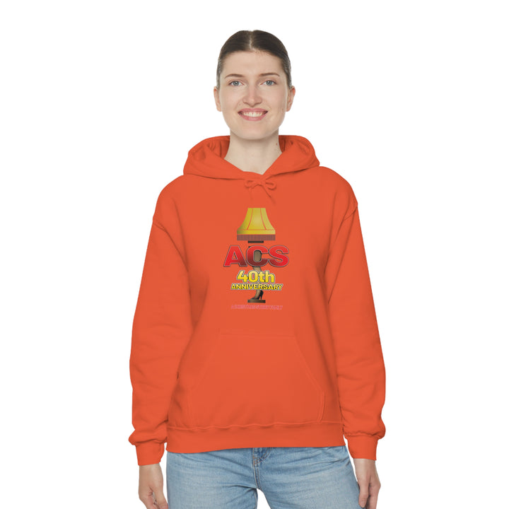 A Christmas Story "40th Anniversary Leg Lamp Logo" Hooded Sweatshirt