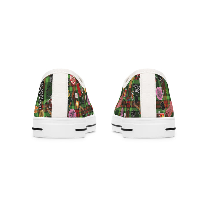 A Christmas Story "ACS Pattern" Women's Low Top Sneakers
