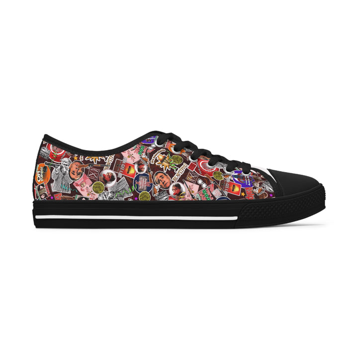 A Christmas Story Surprise Collage Women's Low Top Sneakers