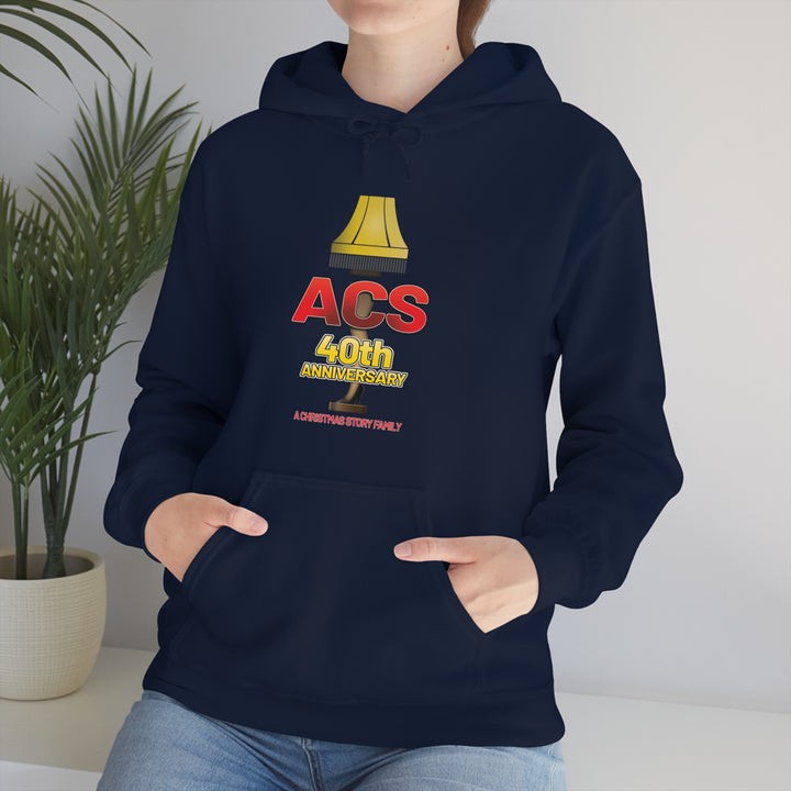 A Christmas Story "40th Anniversary Leg Lamp Logo" Hooded Sweatshirt