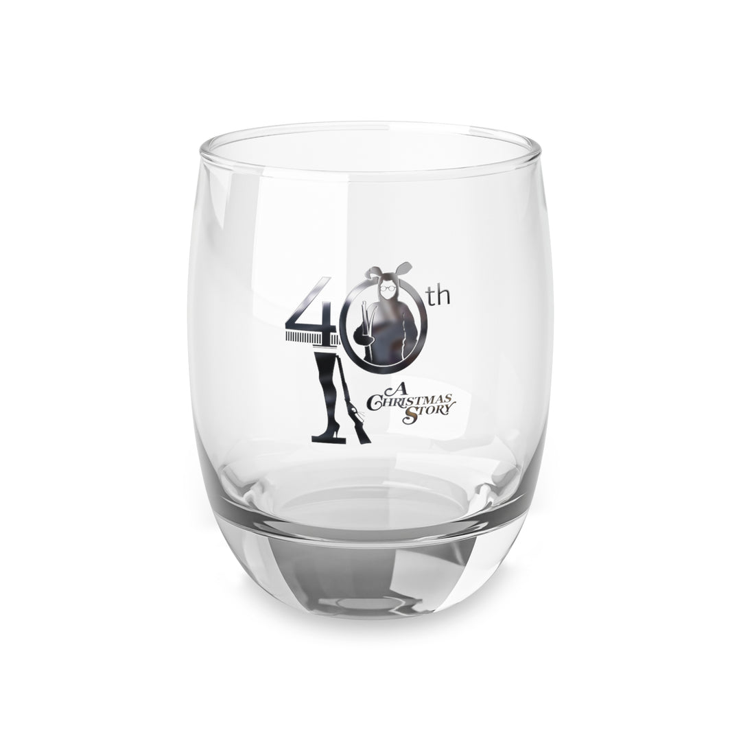 A Christmas Story "40th Anniversary Silver Nightmare" Whiskey Glass