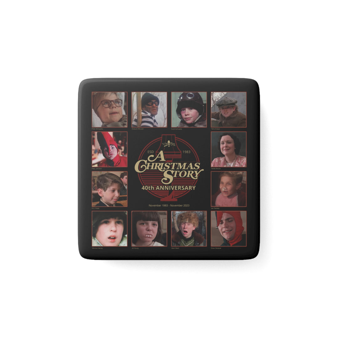 A Christmas Story "40th Anniversary Cast" Porcelain Magnet