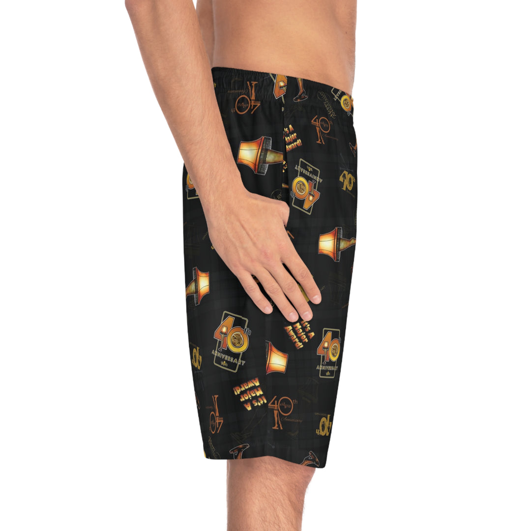 A Christmas Story "40th Anniversary Collage" Men's Board Shorts (AOP)
