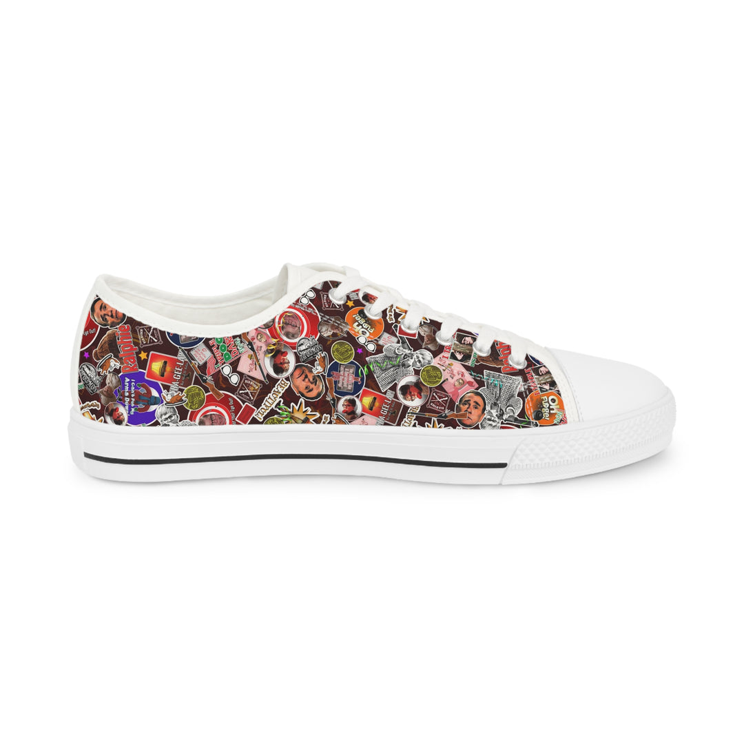 A Christmas Story Surprise Collage Men's Low Top Sneakers