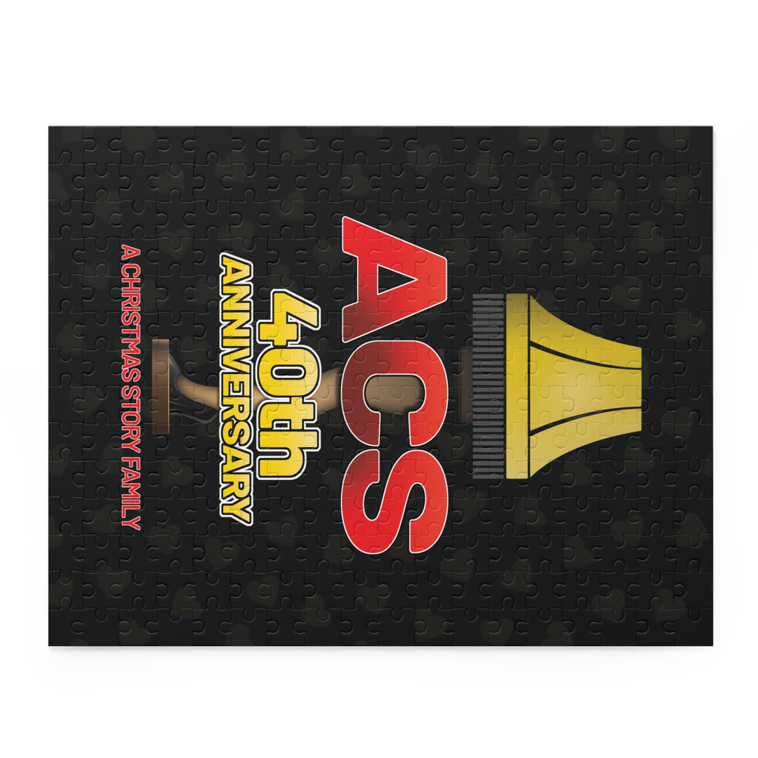 A Christmas Story "40th Anniversary Leg Lamp Logo" Puzzle (120, 252, 500-Piece)