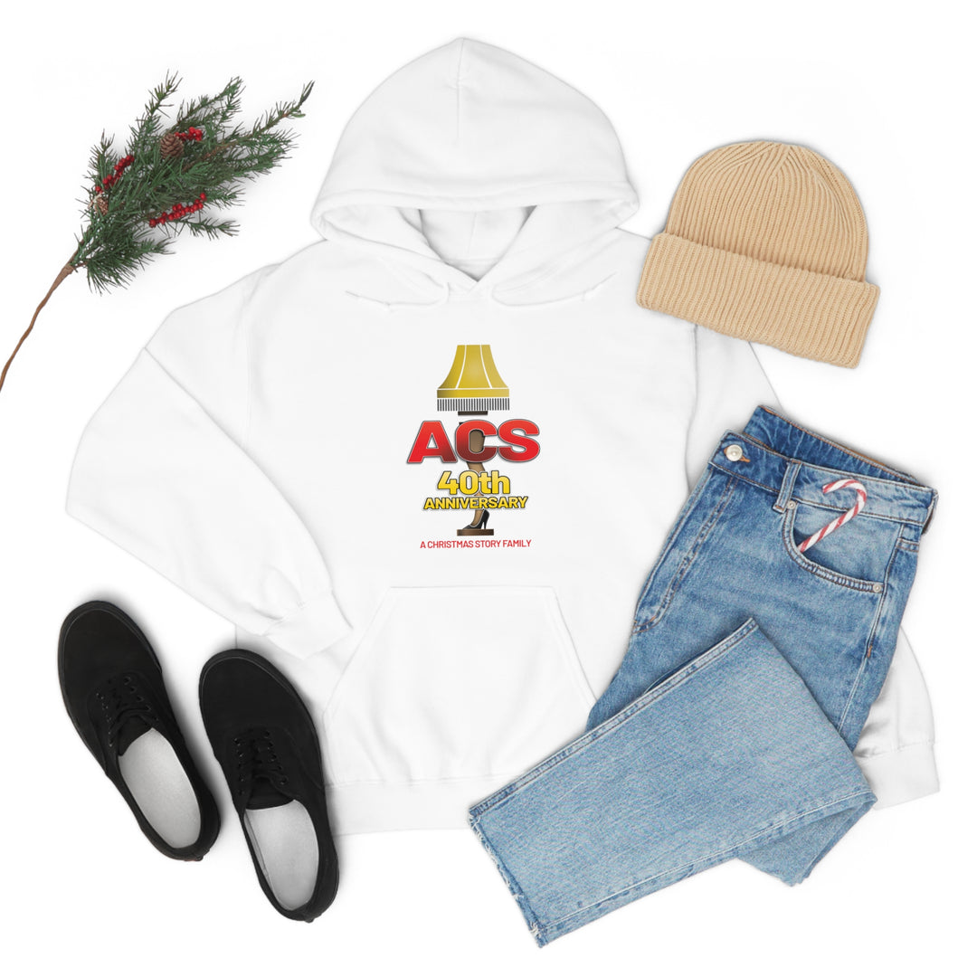 A Christmas Story "40th Anniversary Leg Lamp Logo" Hooded Sweatshirt