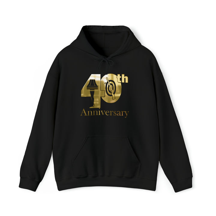A Christmas Story "Inner Cirlce Gold 40th Anniversary BB Gun Logo" Hooded Sweatshirt