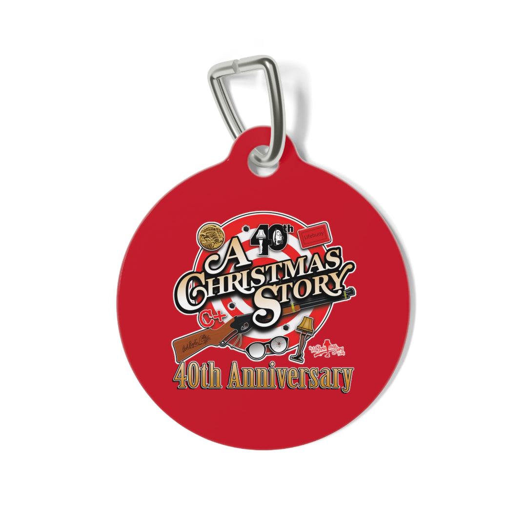 A Christmas Story "40th Anniversary Collage" Pet Tag
