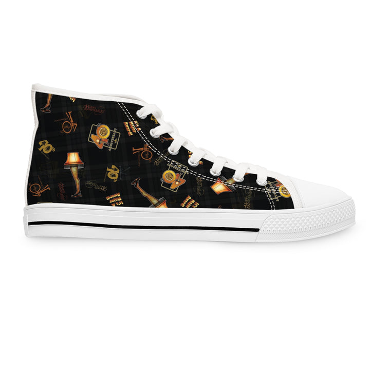 A Christmas Story "40th Anniversary Collage" Women's High Top Sneakers