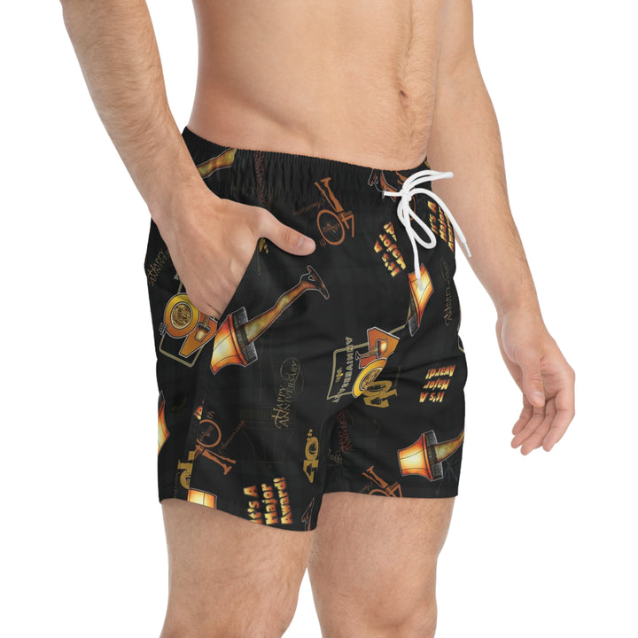 A Christmas Story "40th Anniversary Collage" Men's Swim Trunks