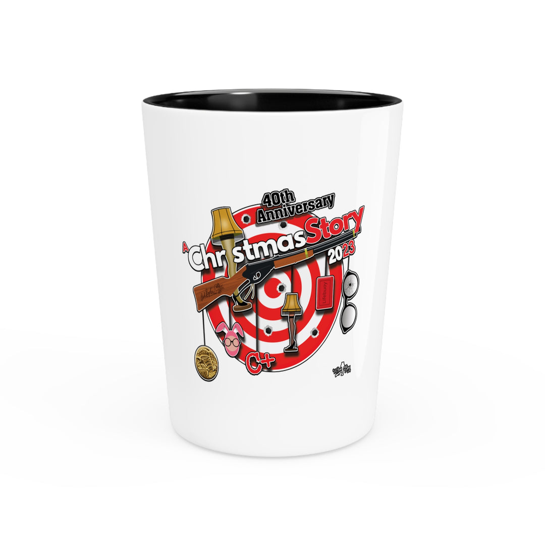 A Christmas Story "40th Anniversary Hanging Icons" Shot Glass