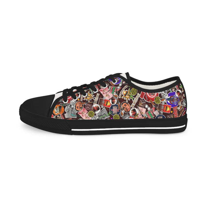 A Christmas Story Surprise Collage Men's Low Top Sneakers