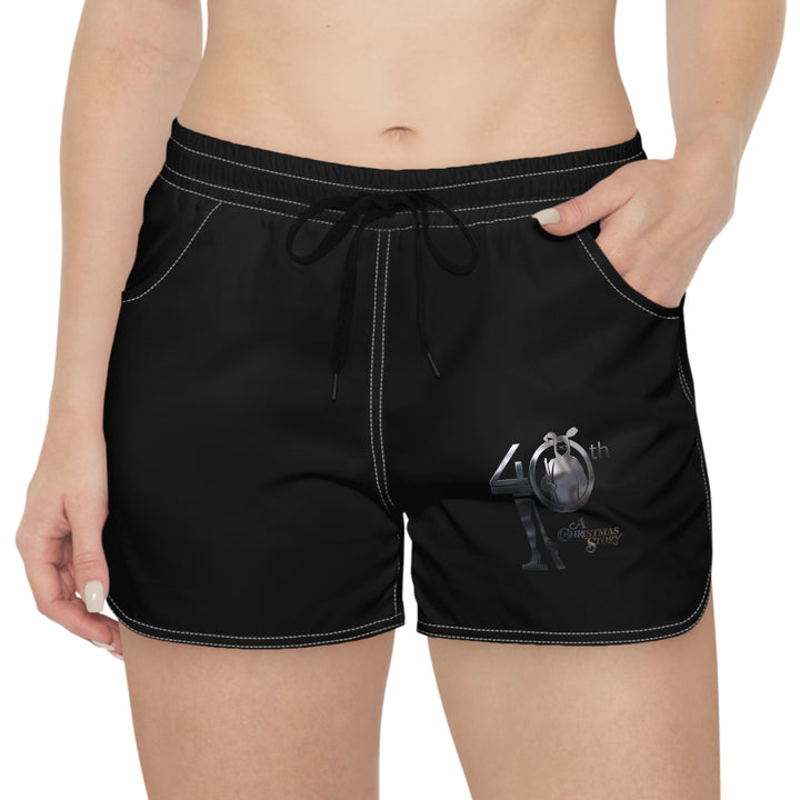 A Christmas Story "40th Anniversary Silver Nightmare" Women's Casual Shorts (AOP)