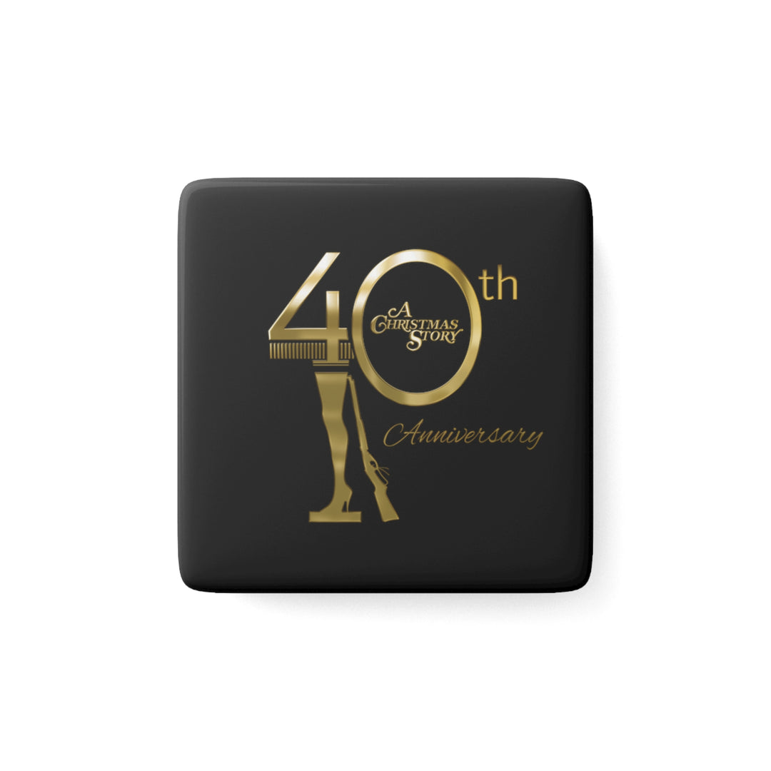 A Christmas Story "40th Anniversary Gold Leg Lamp" Porcelain Magnet