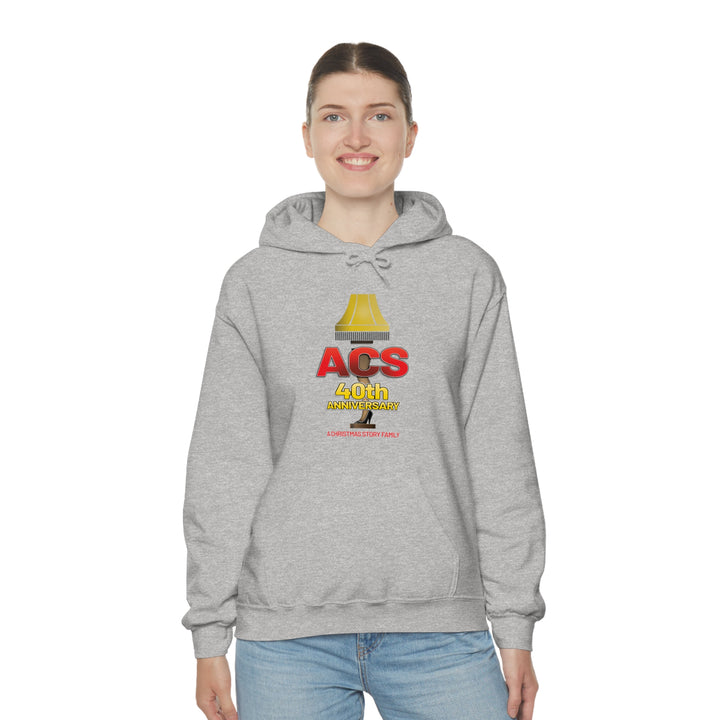 A Christmas Story "40th Anniversary Leg Lamp Logo" Hooded Sweatshirt