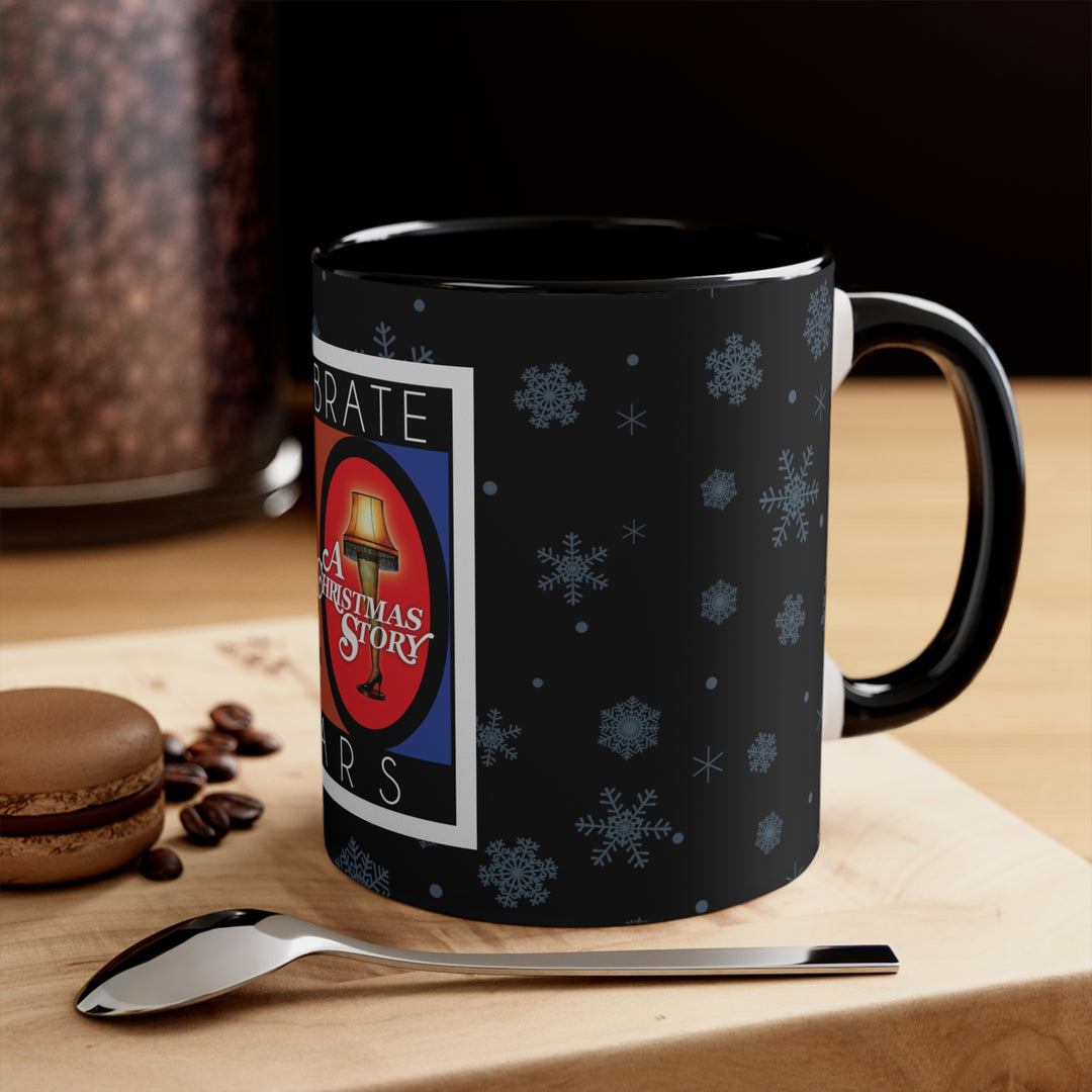 A Christmas Story "40th Anniversary Leg Lamp Stained Glass" Accent Mug