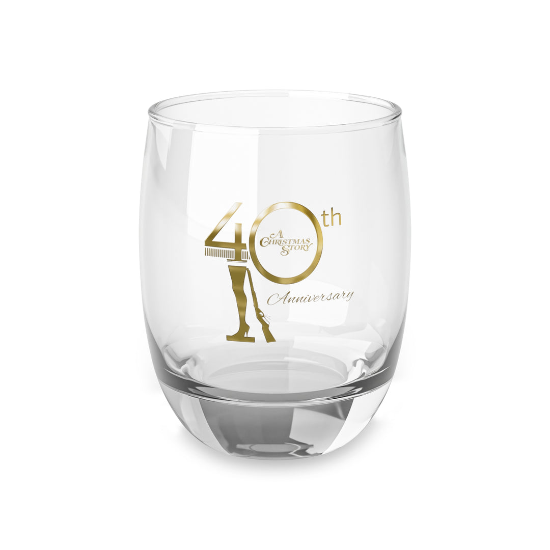 A Christmas Story "40th Anniversary Gold Leg Lamp" Whiskey Glass