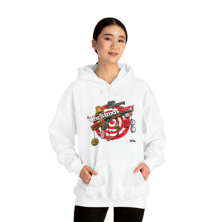A Christmas Story "40th Anniversary Hanging Icons" Hooded Sweatshirt