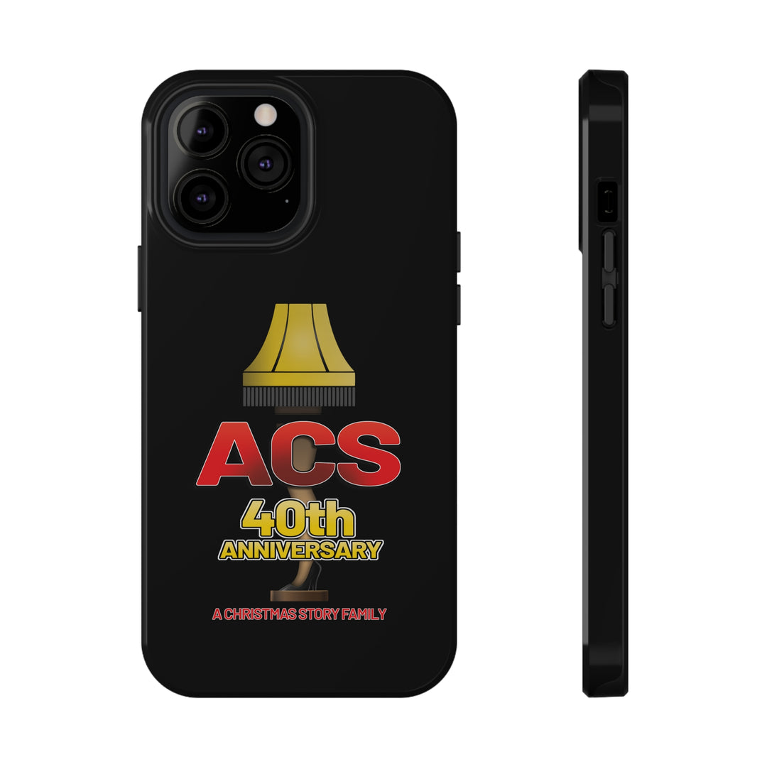 A Christmas Story Family "40th Anniversary Leg Lamp Logo" Impact-Resistant Cases