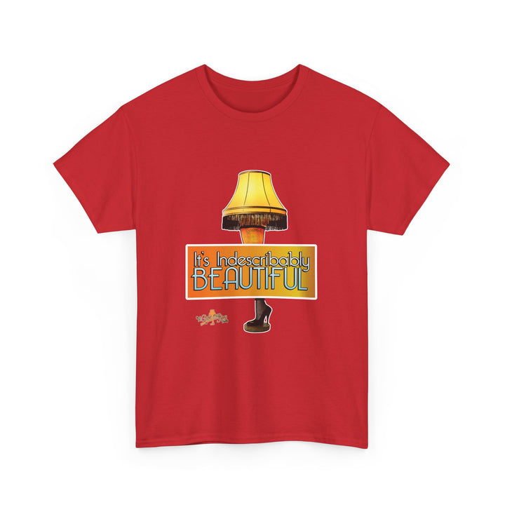 A Christmas Story (For A Limited Time) $20 t-shirt ACSF "Indescribably Beautiful!" Men's Short Sleeve Tee