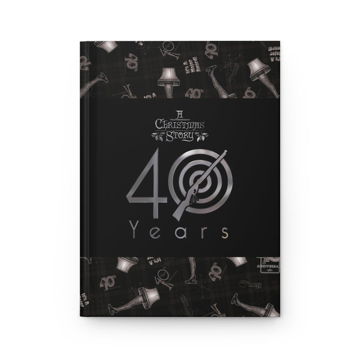 A Christmas Story "40th Anniversary Silver Bullseye" Hardcover Journal Matte