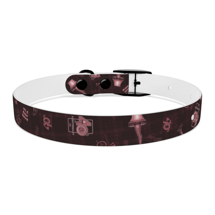 A Christmas Story "40th Anniversary Pink Collage" Dog Collar