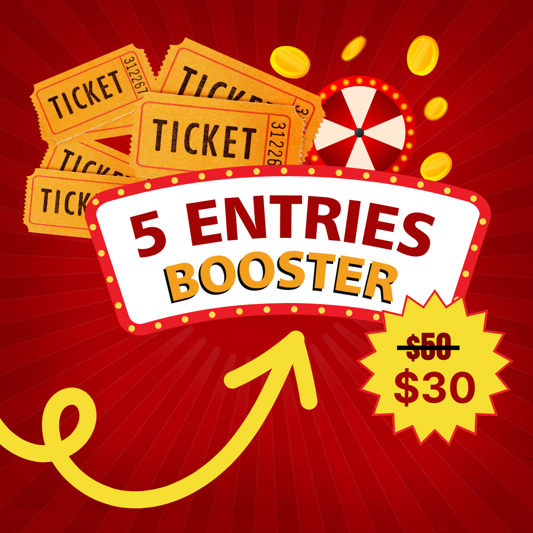 5-Pack Booster Sweepstakes Entries - Special Offer