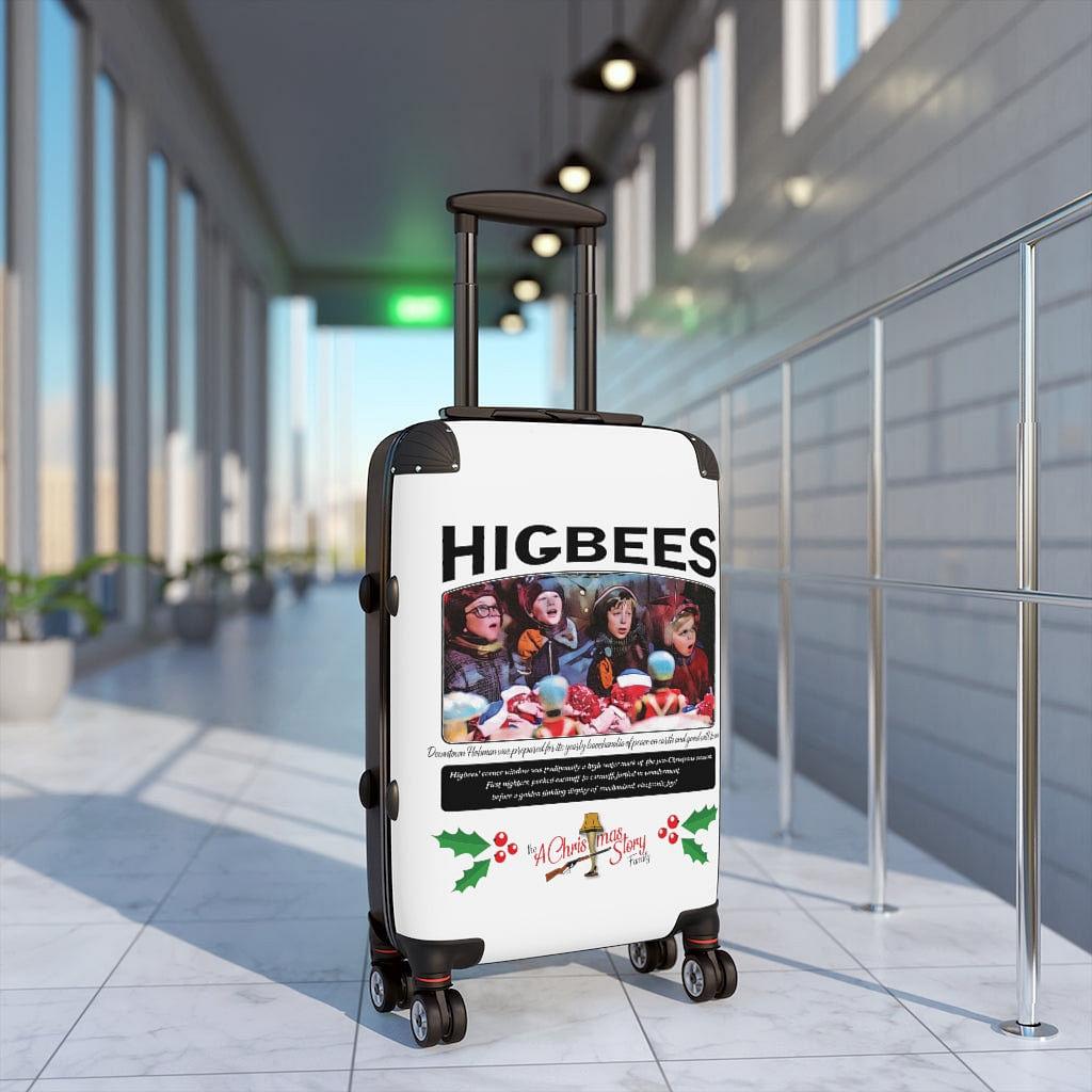 ASCF "Higbee's" White Suitcases